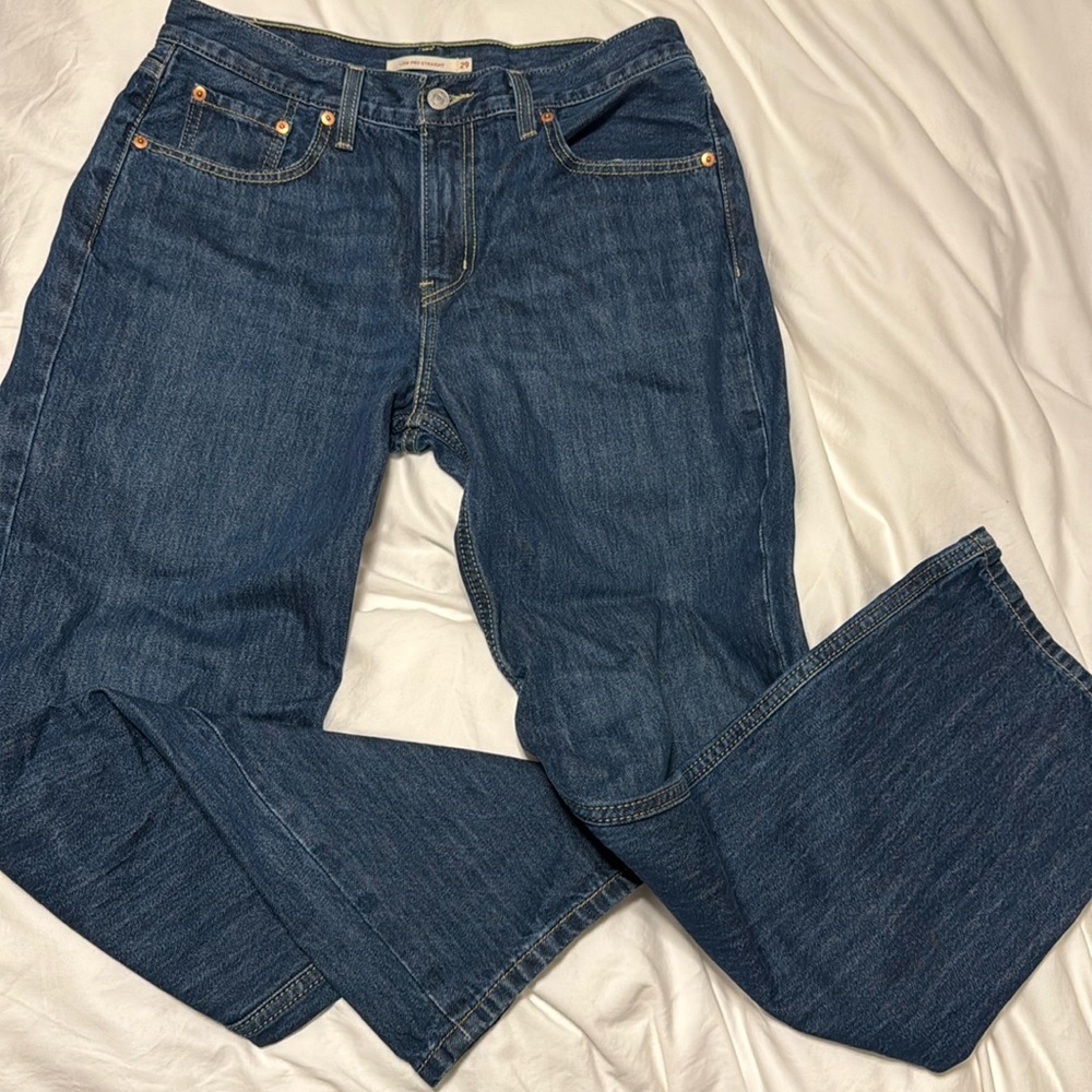 Levi’s Low Pro Straight - Size 29 - Low Maintenance Dark Wash